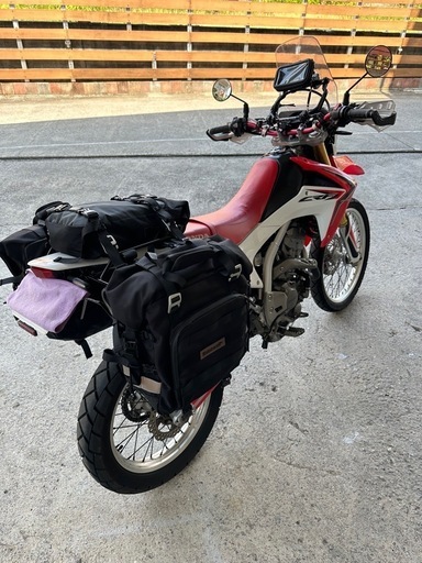 crf250l md38 キャンプ仕様