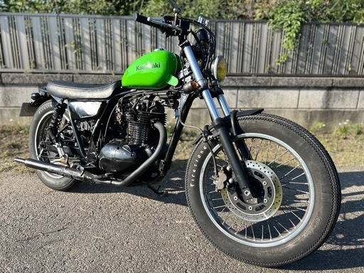 ⭐️自賠責R7.3付き⭐️Kawasaki250TRカスタム車⭐️ドライブチェーン・プラグなど新品交換で快調⭐️フルカスタム車両⭐️