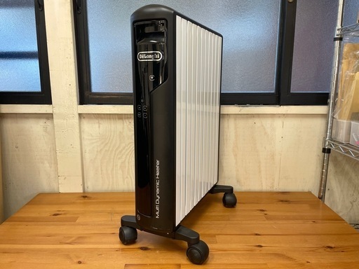 DeLonghi デロンギ マルチダイナミックヒーター WI-FIモデル MDHAA15WIFI-BK ピュアホワイト×マットブラック 最大13畳 1500W 動作確認済