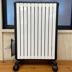 DeLonghi デロンギ マルチダイナミックヒーター WI-FIモデル MDHAA15WIFI-BK ピュアホワイト×マットブラック 最大13畳 1500W 動作確認済