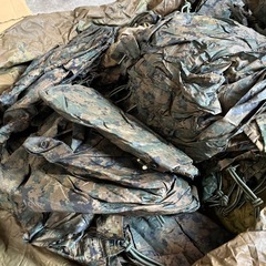 マーパット迷彩タープ 20枚ぐらい