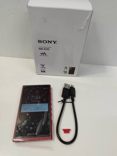 SONY ウォークマン Aシリーズ/NW-A105/16GB/レッド