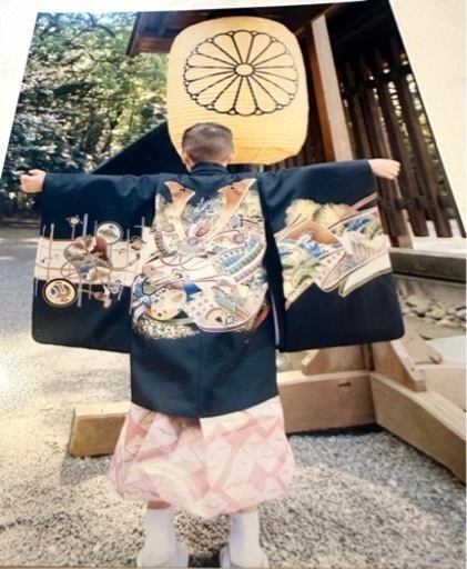 七五三　五歳〜十二歳　袴セット　男の子　フルセット