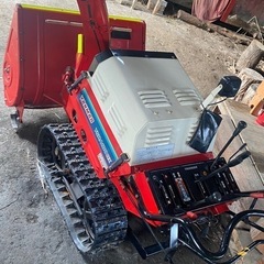 長野飯山栄村発)除雪機 ヤンマー YSRA100DX 9馬力ディーゼル