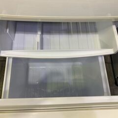 シャープ 2ドア冷蔵庫 SJ-D14C 2017年製 中古 SHARP