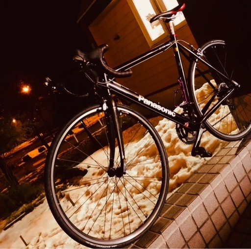 Panasonicロードバイク 自転車 パナソニック チタン ロードバイク