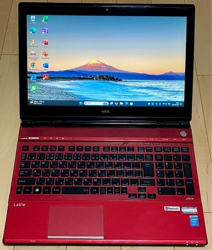 美品 NEC Corei7メモリー16GB 新品SSD 500G Office  タッチパネル LaVie フルHD 爆速