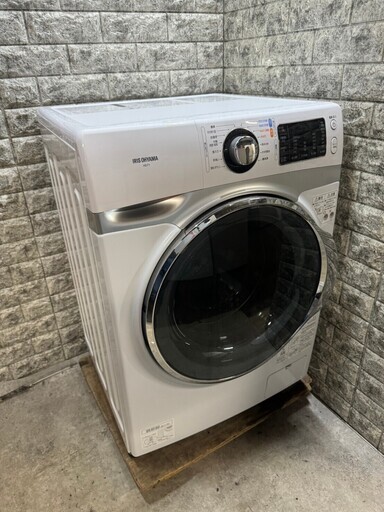 【美品】大阪送料無料★3か月保障付き★洗濯機★2021年★アイリスオーヤマ★7.5kg★HD71-W-S★S-588