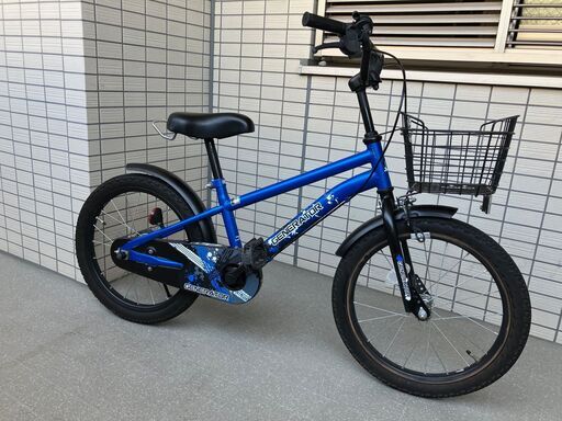 自転車 子供 ジェネレーターキッズE 18インチ イオンバイク 青 ブルー