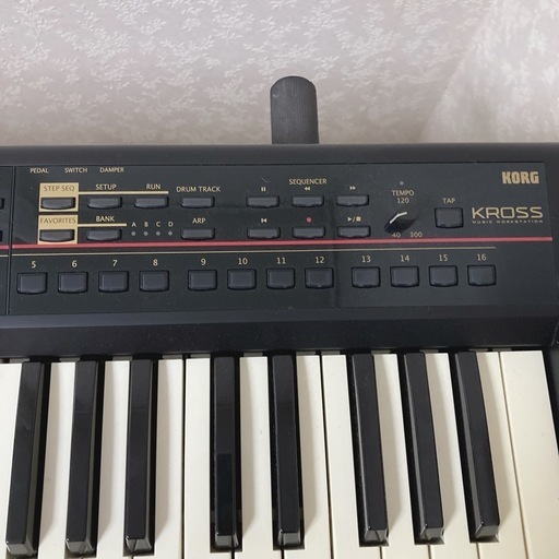 KORG KROSS-61  スタンド\u0026ケース付き