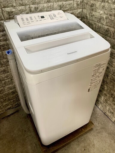 【美品】大阪送料無料★3か月保障付き★洗濯機★2022年★パナソニック★7kg★NA-FA70H9★S-586