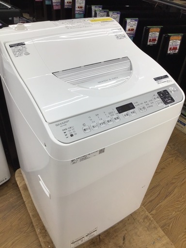 #J-8【ご来店頂ける方限定】SHARP 5.5K洗濯乾燥機