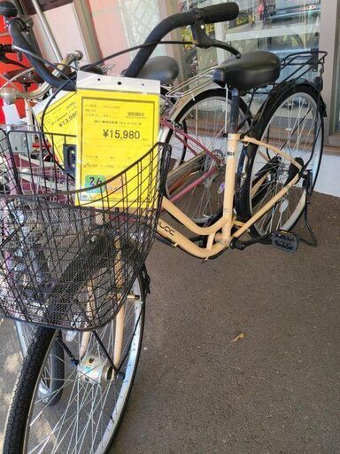 展示品！試乗のみ美品！26インチシティサイクル