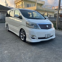 トヨタ アルファードG10系後期 7人乗り ワンオーナー 車検ほぼ満タン