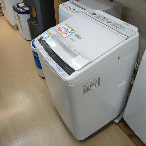 TOSHIBA◆BEAT WASH◆全自動洗濯機◆8.0㎏◆BW-V80CE6◆2018年製◆ホワイトカラー、動作OK(保証３ヵ月）・清掃済み☆中古品☆【こちらは店舗です。浜村鹿野温泉ICから3分 買取本舗 宮本リサイクル 営業時間9～19時 定休日水曜のみ←連絡できませんm(_ _)m
