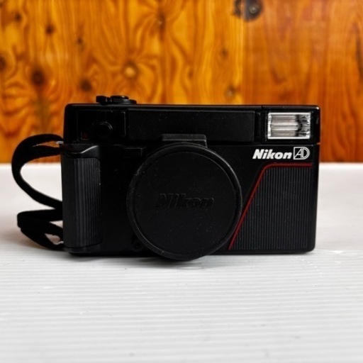 s1012602 動作未確認 電池入れ替え必須 Nikon ニコン L35AD フィルムカメラ 昭和 カメラ ピカイチ コンパクトフィルムカメラ レトロ 中古品