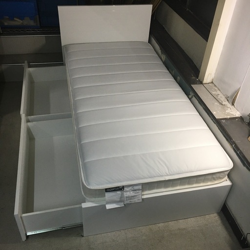 ロウヤ ベッドフレーム マットレスセット すのこベッド 木製ベッド スチール脚 シングルベッドset シングル] ベッドフレーム 単品orマットレスセット