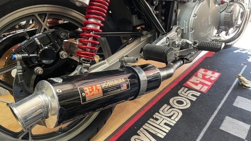 当時物!GSX1100SカタナGSX750S刀ヨシムラUSサイクロン マフラーyoshimura
