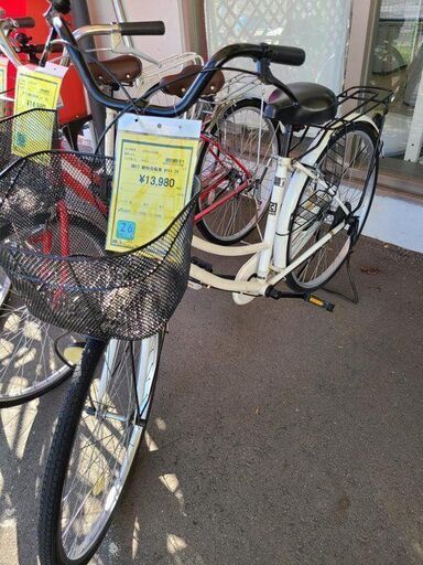 ☆店頭にて試乗可☆ J7836 ASAHI アサヒサイクル シティサイクル CLOVE