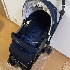 【お取引き先決定】コンビ　ベビーカー　ネイビー お取引き先決定】コンビ ベビーカー ネイビー