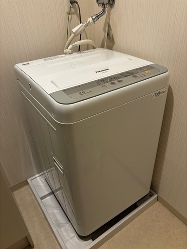 【成約済】Panasonic洗濯機　11/30に引き取りに来れる方