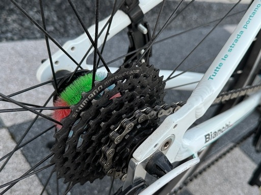 ビアンキ ローマ4 bianchi roma 4 クロスバイク室内保管 広島市発