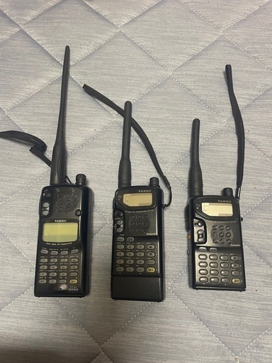 YAESU ハンディ無線機セット3台　アマチュア無線