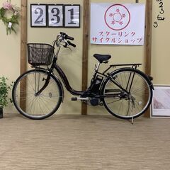 231整備済新基準良品ヤマハ バッテリー8.7ah長押し1-4 26インチ
