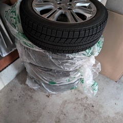 GE8 fit RS純正16インチホィールとスタッドレスタイヤ4本セット