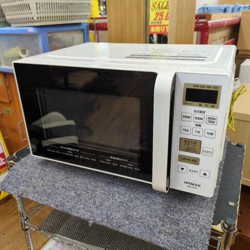 J251 ★庫内若干使用感★HITACHI★フラット電子レンジ★HMR-FS182★2019年製
