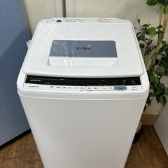 I394 🌈 ジモティー限定価格！ 風呂水ポンプ未使用♪ HITACHI 洗濯機 （8.0㎏） ⭐ 動作確認済 ⭐ クリーニング済