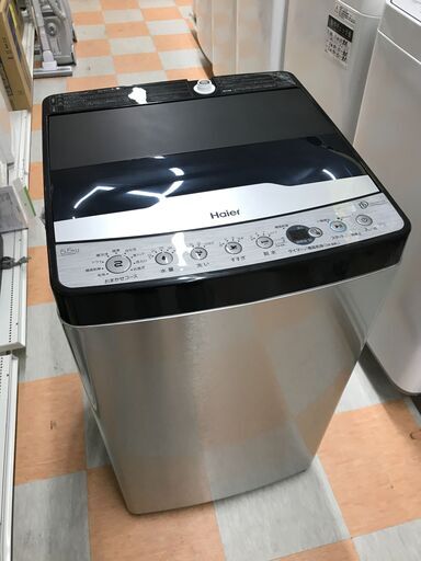 洗濯機 5.5kg ハイアール JW-XP2CD55F 2022年製 W(幅)52.6×D(奥行き)50.0×H(高さ)90.3cm ※6ヶ月保証付き