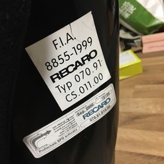 レカロ　フルバケ　spg