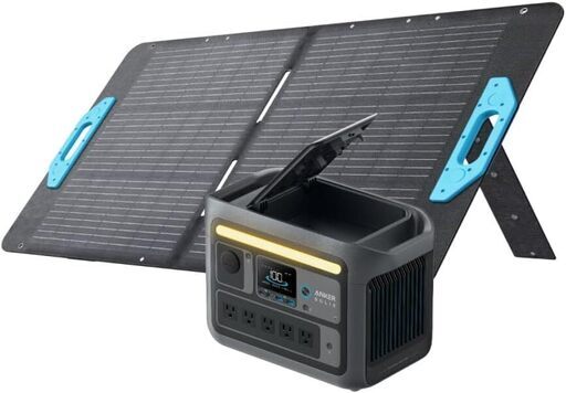 Anker ポータブル電源 \u0026 ソーラーセット