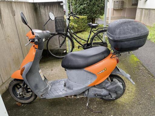 原付バイク　SUZUKI　Let's4