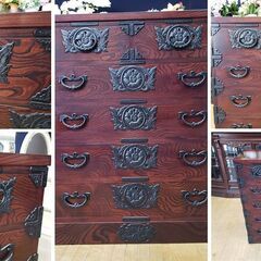 fukumaru8 j25　展示品　美品　岩谷堂 五段六杯 整理箪笥 鍵 fukumaru8 様 専用j25 展示品 美品 岩谷堂 五段六杯 整理箪笥 鍵