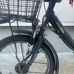 電動自転車　子供乗せ自転車　ジャンク扱い