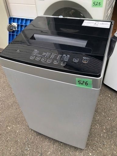 NO 526★格安特価★福岡市内配送設置無料★ IRISOHYAMA アイリスオーヤマ 洗濯機 DAW-A60 2021年製 6㎏