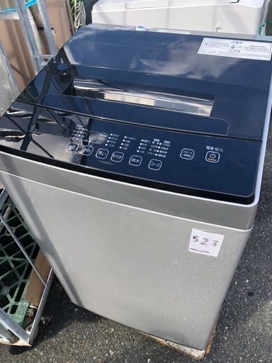 NO 523 ★格安特価★福岡市内配送設置無料★ 2021年　洗濯機 6Kg 全自動洗濯機 DAW-A60 アイリスオヤマ