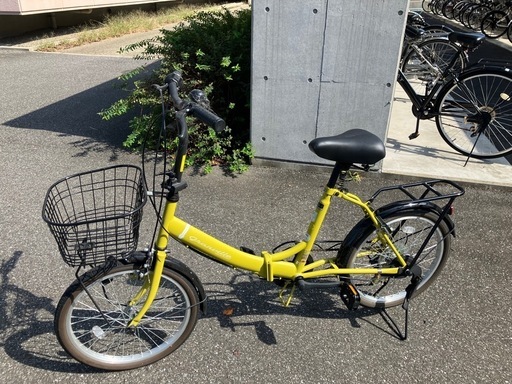 【お引渡し決定】折りたたみ自転車