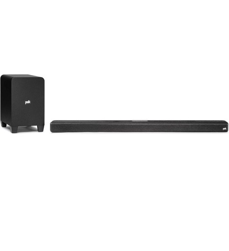 Polk ポークオーディオ サウンドバー ワイヤレスサブウーファー付き Dolby Atmos対応 ブラック SIGNA/S4