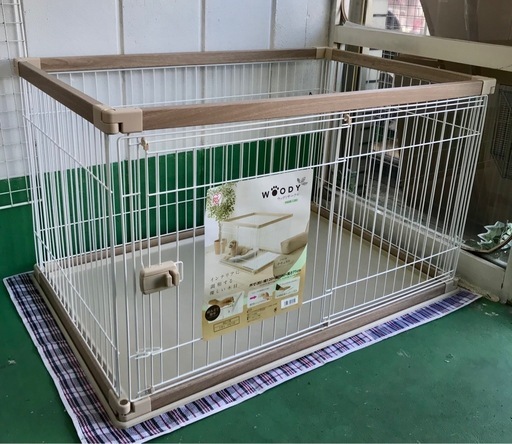 アイリス 犬 サークル ウッディサークル ライトナチュラル PWSR-1280V