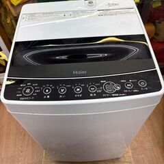 ☆ジモティー割引有☆ 5.5kg洗濯機/ハイアール/JW-C55D/2020