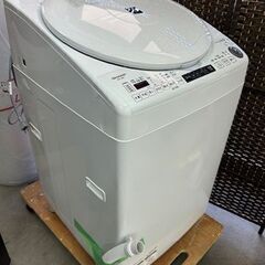 2021年製 SHARP 全自動電気洗濯機 ES-TX8E-W□8kg