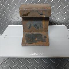 彫金【線路】叩き台　レザークラフト　ロウ付け