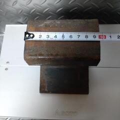 彫金【線路】叩き台　レザークラフト　ロウ付け