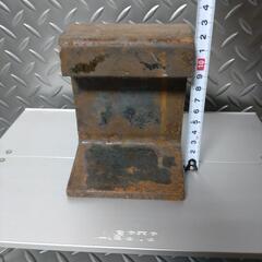 彫金【線路】叩き台　レザークラフト　ロウ付け