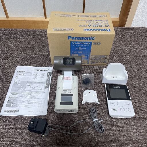 【売約済】Panasonic モニター付きドアカメラ VS-HC400-W パナソニック 防犯 セキュリティ マンション・アパート向け