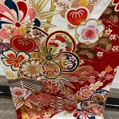 【商談中】振袖 成人式 豪華 赤 金糸刺繍あり 朱身丈164〜165cm 撥水加工済　