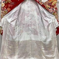 【商談中】振袖 成人式 豪華 赤 金糸刺繍あり 朱身丈164〜165cm 撥水加工済　